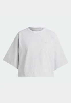 Adidas Originals Premium Essentials - T-Shirt Basique - Light Grey Heather -ASOS 733826656eda4ca9a534eb36aec950a2