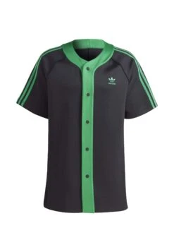 Adidas Originals Cl Ss Bb - Chemise - Black Green -ASOS 73bf1a046a2e4465904e62f969978788