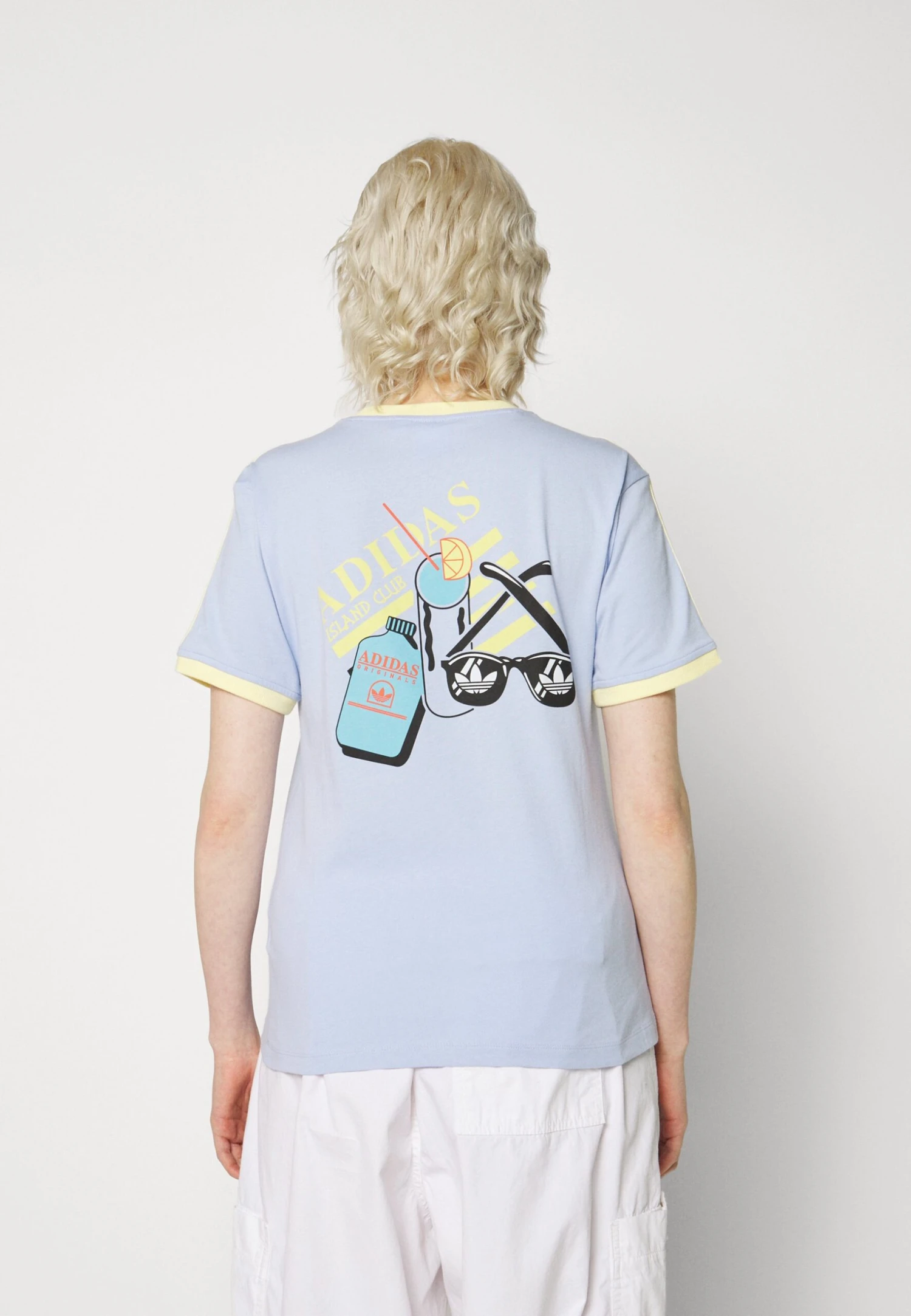 Adidas Originals Archive Graphic Tee - T-Shirt Imprimé - Blue Dawn 4 Adidas Originals Archive Graphic Tee - T-Shirt Imprimé - Blue Dawn – Image 4