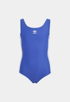 Adidas Originals Adicolor 3-Stripes - Maillot De Bain - Semi Lucid Blue White -ASOS 74337eadc6ec47abb425ce28ad028093