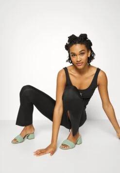 Adidas Originals Open Hem Tights - Legging - Black -ASOS 76cc14f8c4604c03b22e1c94adfb6fce