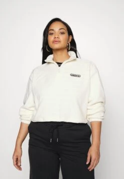 Adidas Originals Cropped - Sweat Polaire - White -ASOS 7790e1faa6f04706be6c11364172627c