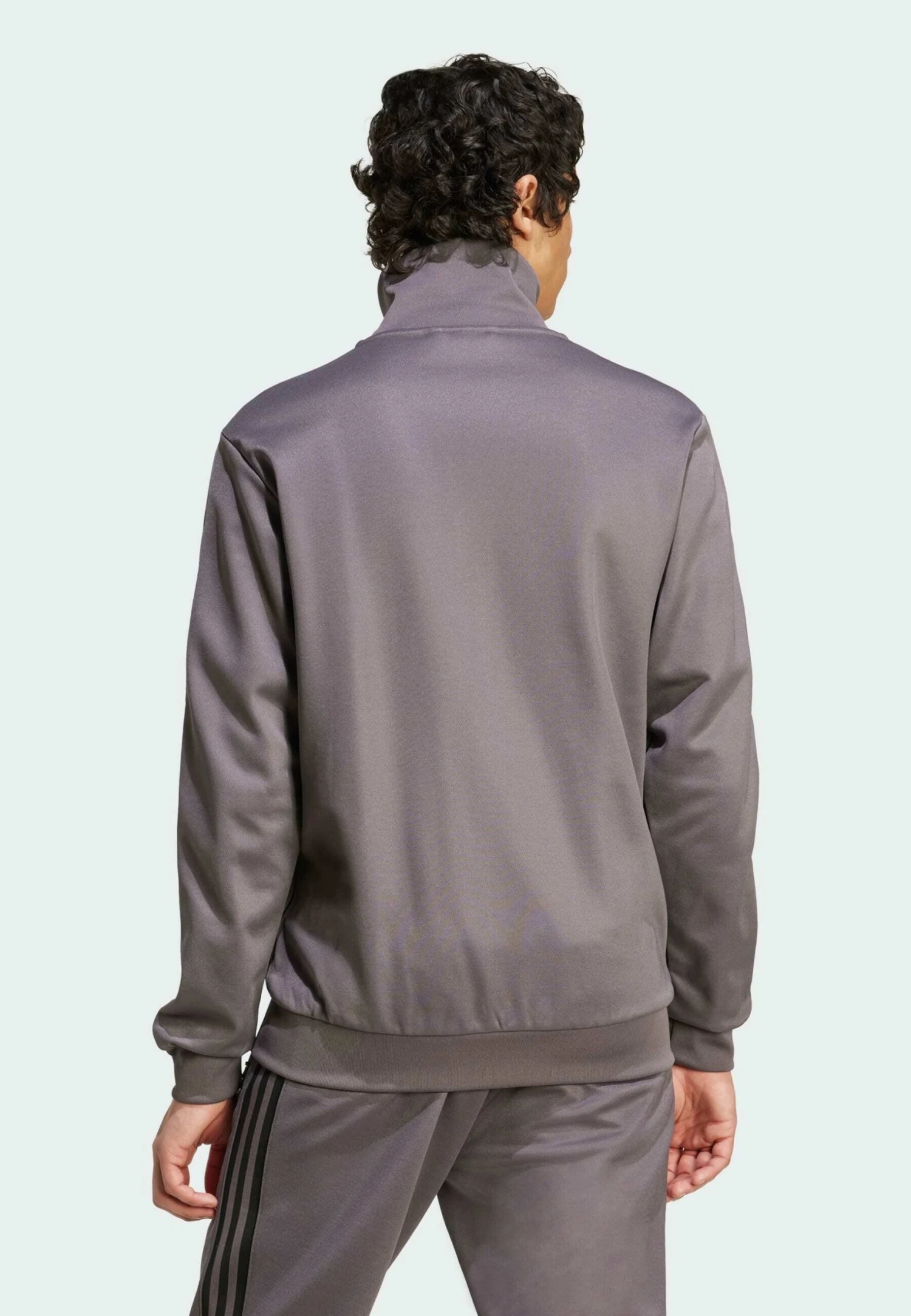 Adidas Originals Sweat Zippé - Grey Strata Black 2 Adidas Originals Sweat Zippé - Grey Strata Black – Image 2