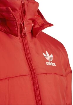 Adidas Originals Padded Kids Unisex - Veste D'Hiver - Vivid Red -ASOS 794b00b4ab74400b85f39ca5e15e5705