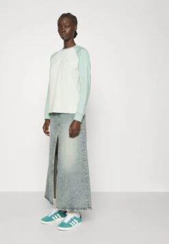 Adidas Originals Long Sleeve - T-Shirt À Manches Longues - Linen Green -ASOS 7a6987d69ecf478d9be08935e1a2cc0c