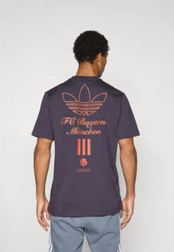 Adidas Originals FC BAYERN MUNICH ICON GRAPHIC T-SHIRT - T-shirt Imprimé - Aurora Black