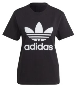 Adidas Originals Classics Trefoil - T-Shirt Imprimé - Black -ASOS 7ca9093888c04cbe9a52dde2d0f13b7d