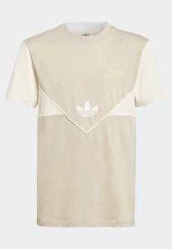 Adidas Originals Tee Junior Unisex - T-Shirt Imprimé - Beige -ASOS 7e3afac66c6141d586eebc1ac3dc81ca