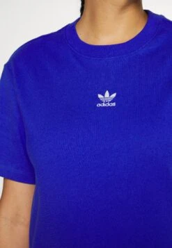 Adidas Originals Essentials Regular Tee - T-Shirt Basique - Semi Lucid Blue -ASOS 7ec652acc56045528688a7d96679a938