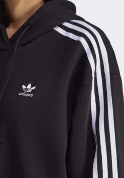 Adidas Originals Classics Crop - Sweatshirt - Black -ASOS 7fa674c09ef5463bb711eadbc35cca04