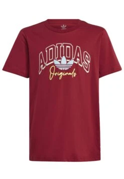 Adidas Originals Bf Junior - T-Shirt Imprimé - Collegiate Burgundy -ASOS 7faad3334fe142799beb485260385a26