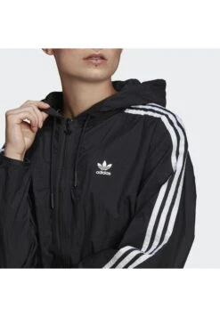 Adidas Originals Windbreaker Adicolor Originals Loose - Blouson Bomber - Black -ASOS 80959bed6b7a47098731873c0a57f25f