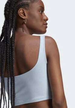 Adidas Originals Island Club Crop Tank - Débardeur - Blue Dawn 10 Adidas Originals Island Club Crop Tank - Débardeur - Blue Dawn -ASOS 80aff04ecfbf465880170a81d1e70496