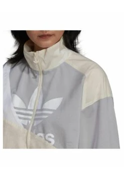 Adidas Originals Sweat Zippé - Beige -ASOS 8110df1e043b41a08ea74f54c8e4b092