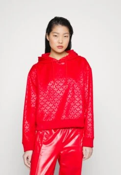 Adidas Originals Hoodie Logo - Sweatshirt - Better Scarlet