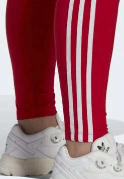 Adidas Originals 3 Stripes Tight - Legging - Better Scarlet -ASOS 8154651ffa3d4333a852d6b3caabf803