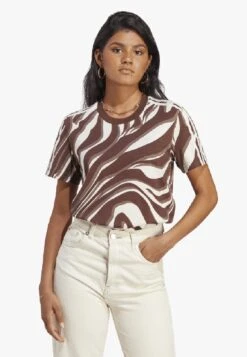 Adidas Originals Aop - T-Shirt Imprimé - Auburn