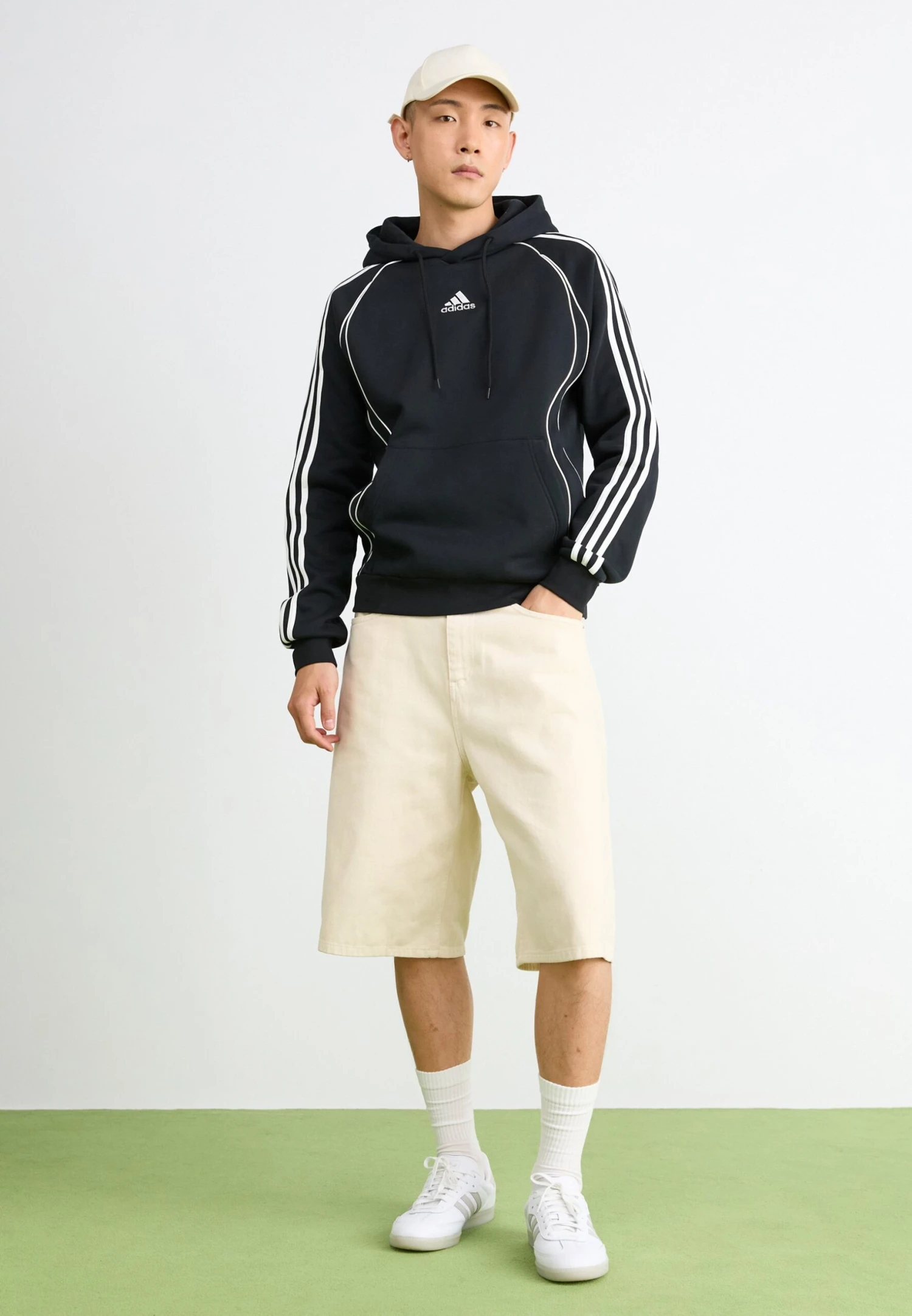 Adidas Originals TEAMGEIST - Sweatshirt - Black White 5 Adidas Originals TEAMGEIST - Sweatshirt - Black White – Image 5
