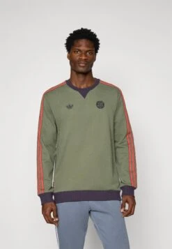 Adidas Originals FC BAYERN MUNICH ICON SWEAT - Article De Supporter D'équipe De Club - Base Green