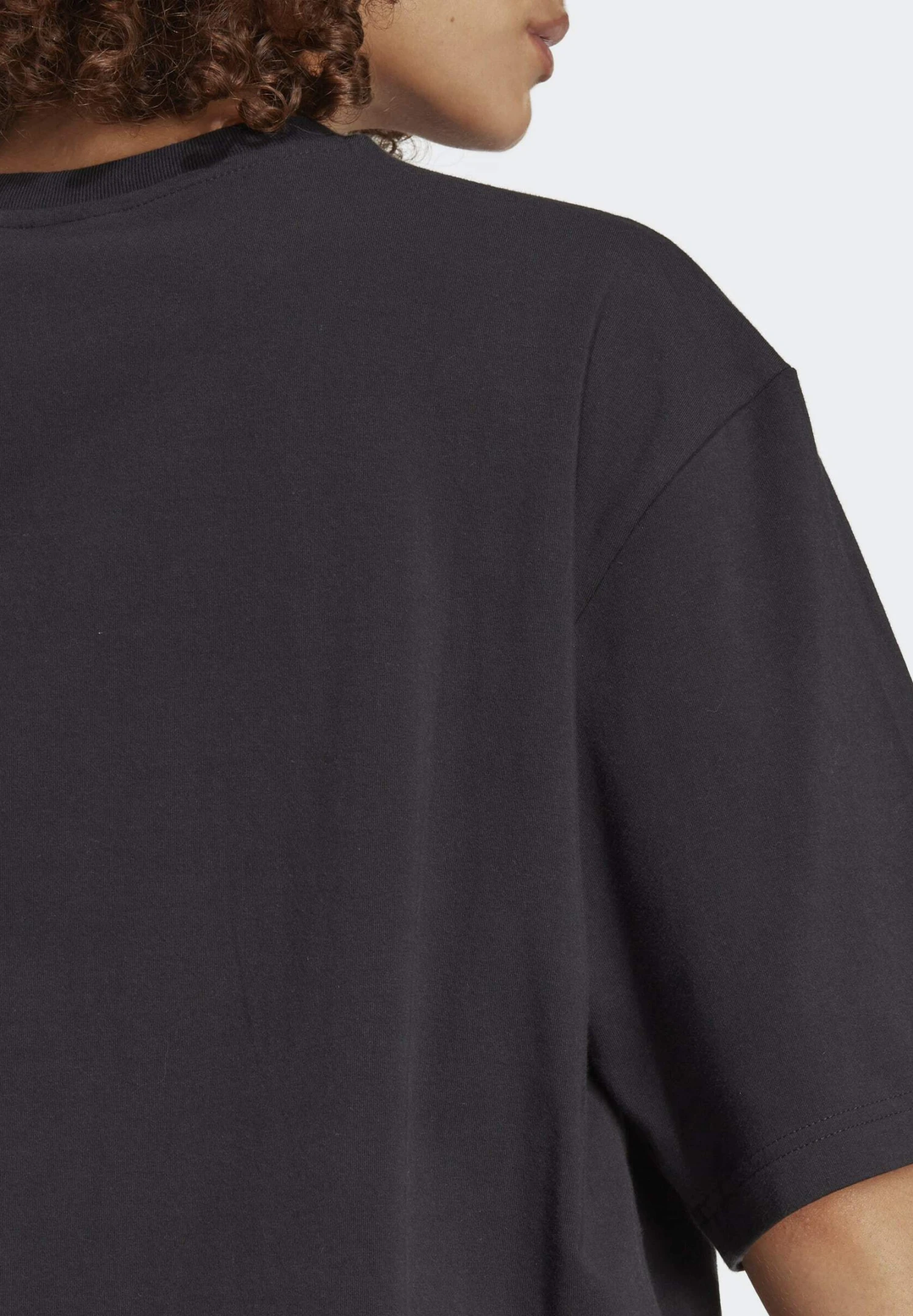 Adidas Originals Houndstooth Trefoil Infill - T-Shirt Imprimé - Black 4 Adidas Originals Houndstooth Trefoil Infill - T-Shirt Imprimé - Black – Image 4