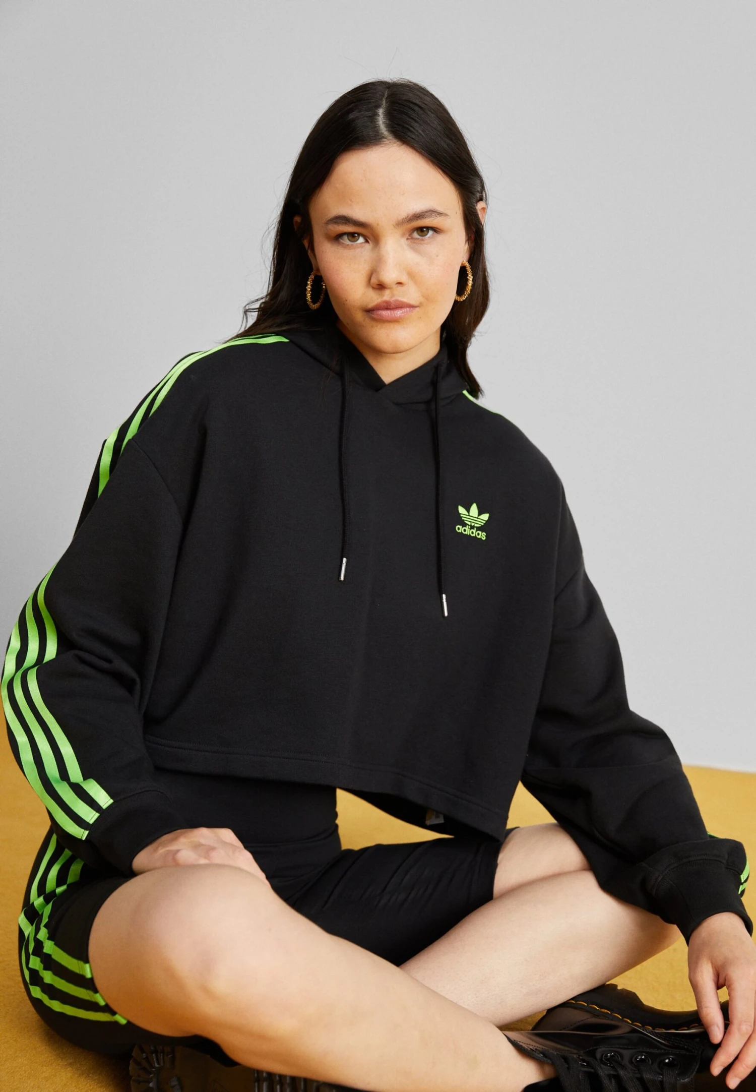 Adidas Originals Pride Hoodie - Sweatshirt - Black 1 Adidas Originals Pride Hoodie - Sweatshirt - Black