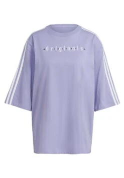 Adidas Originals Tee - T-Shirt Imprimé - Light Purple -ASOS 83851f015ce74ffcb8ceaec71e3cdf18
