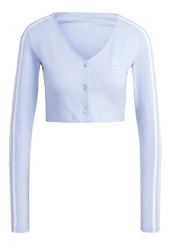 Adidas Originals Button - Veste Légère - Blue Dawn -ASOS 83a5c229ec624189bbe333d52885955e