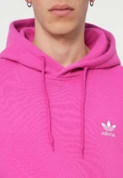 Adidas Originals Sweat à Capuche - Semi Lucid Fuchsia -ASOS 83cbe037dcc145bdb1de73ef5ba88623
