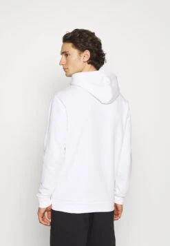 Adidas Originals Essential Hoody Unisex - Sweat À Capuche - White/Black -ASOS 841890e4d009435b8d68ef22ef0d166c