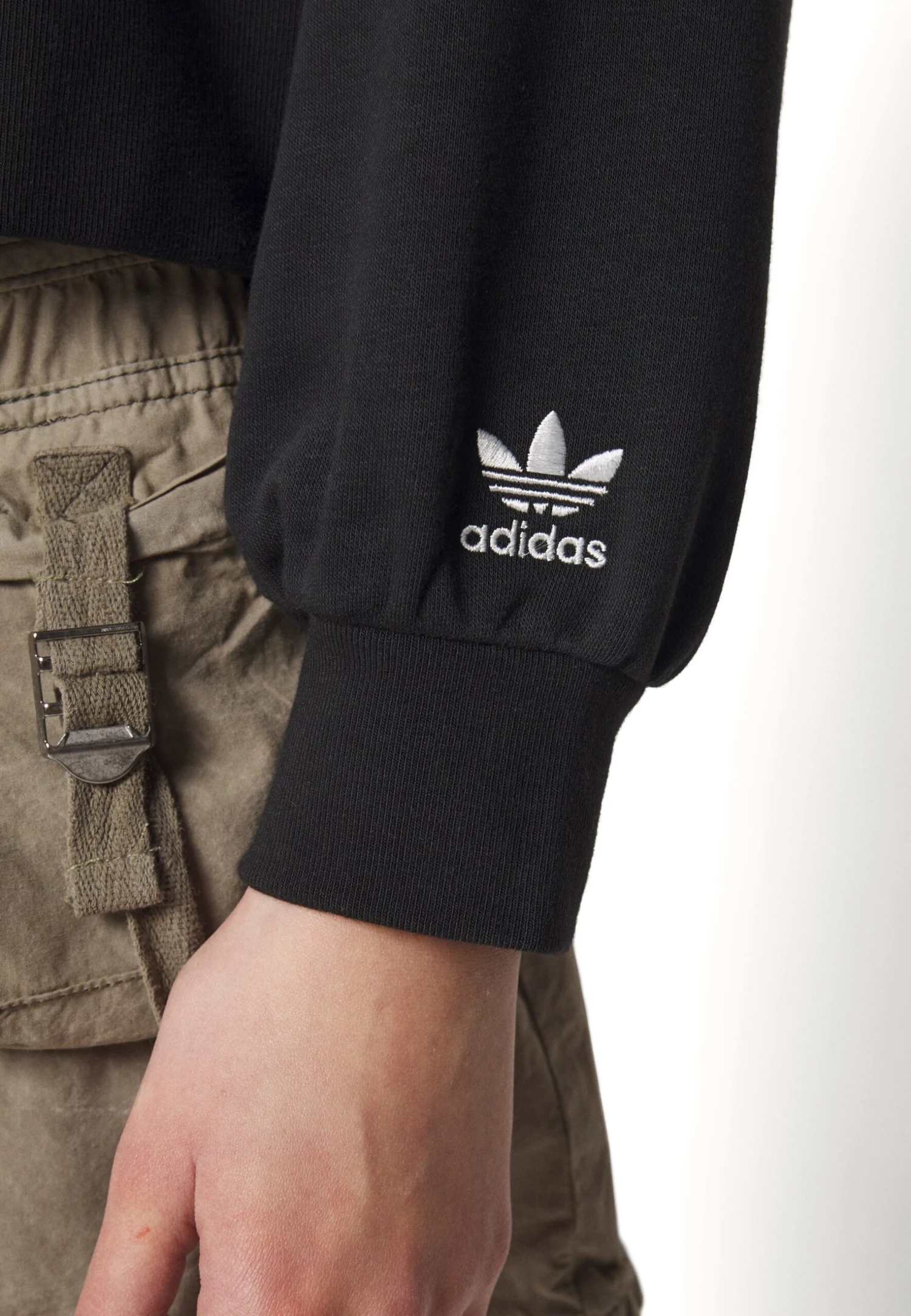 Adidas Originals Big Logo Hoodie 2 In 1 - Sweatshirt - Black 8 Adidas Originals Big Logo Hoodie 2 In 1 - Sweatshirt - Black – Image 8