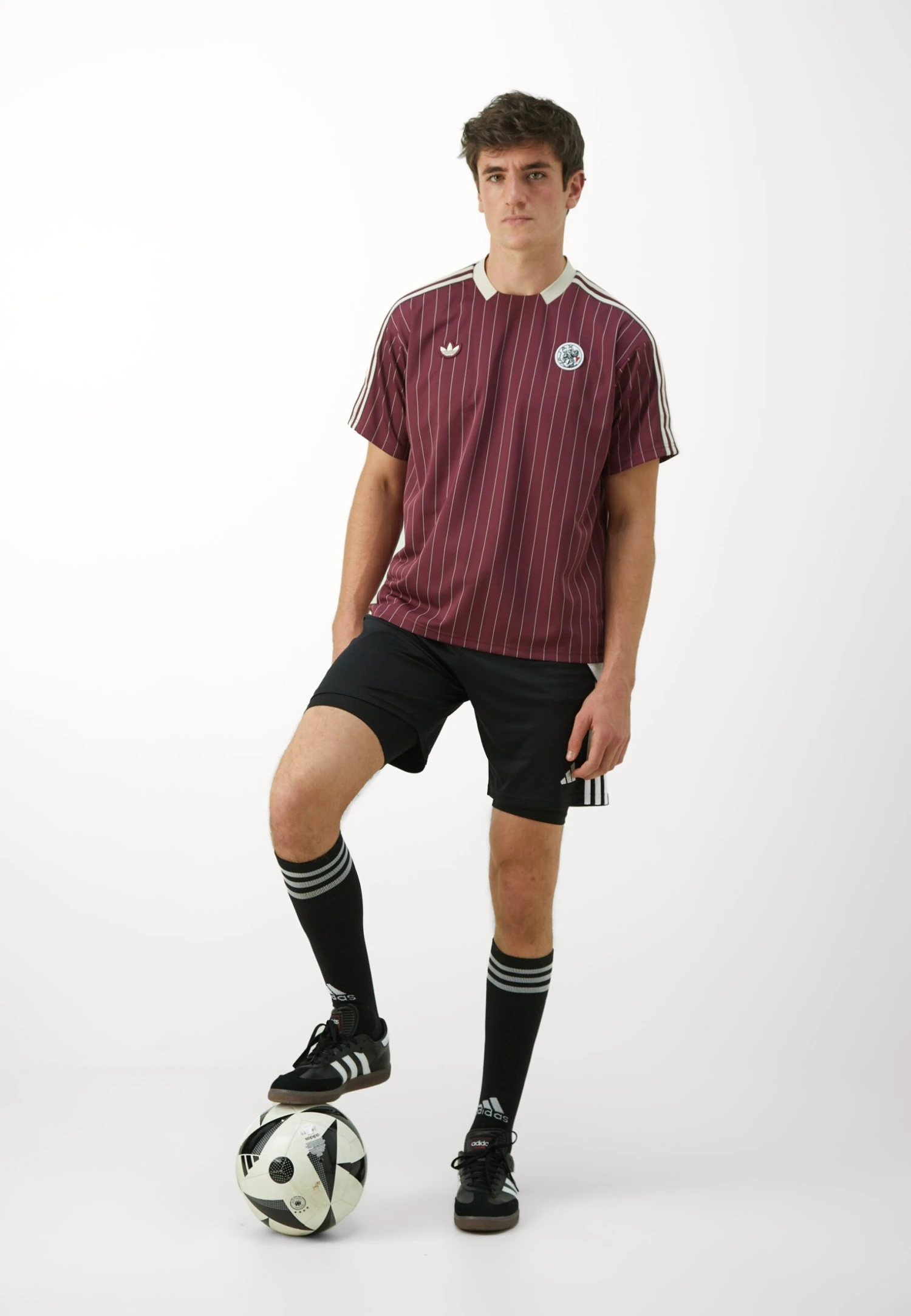 Adidas Originals AJAX ICON JERSEY - T-shirt Imprimé - Victory Crimson 2 Adidas Originals AJAX ICON JERSEY - T-shirt Imprimé - Victory Crimson – Image 2