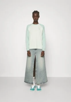 Adidas Originals Long Sleeve - T-Shirt À Manches Longues - Linen Green -ASOS 84a2a8b232a44dba92a7b900bb6a2858