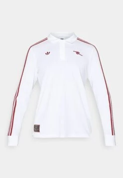 Adidas Originals ARSENAL FC ICON LONG SLEEVE POLO - Article De Supporter D'équipe De Club - White -ASOS 84de0295d98b437d862f252dd4ab7603