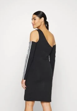Adidas Originals Cutout Dress - Robe En Jersey - Black -ASOS 855fdfee347942ebad5a2173b298bcd2