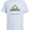 Adidas Originals Adventure - T-Shirt Imprimé - Blue Dawn