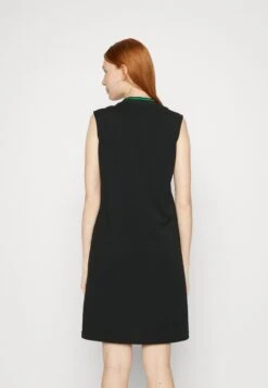 Adidas Originals Adicolor 70S V Neck Dress - Robe De Jour - Black -ASOS 886f43a1f2994d23875ff4728a5dcb8f