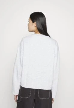 Adidas Originals Sweatshirt - Light Grey Heather -ASOS 897c0bfabc0545c7948aef9cf5ff3ebd