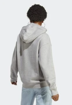 Adidas Originals Trefoil - Sweat À Capuche - Medium Grey Heather -ASOS 89c0cf7439644e37b39ef56e4fac1076