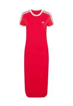 Adidas Originals 3S - Robe En Jersey - Better Scarlet White -ASOS 8a2cbb7ec0ef4a7bba6950305a4561e3 1