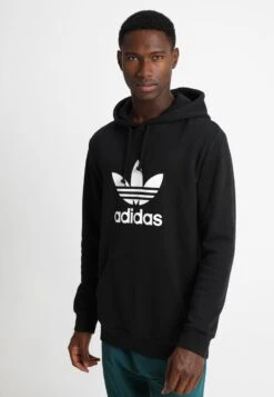 Adidas Originals Trefoil Hoodie Unisex - Sweat À Capuche - Black