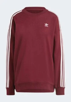 Adidas Originals Oversized - Sweatshirt - Shadow Red -ASOS 8b6091e50bce462c8addff27aa3ebb56