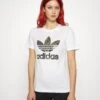 Adidas Originals Tee - T-Shirt Imprimé - White
