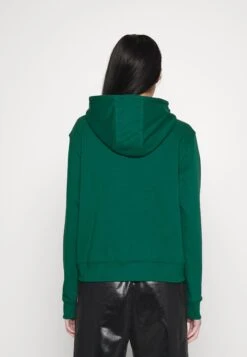 Adidas Originals Varsity Small Logo Hoodie - Sweatshirt - Dark Green -ASOS 8bc02a5f0bce4fe790f68edc415aeb13