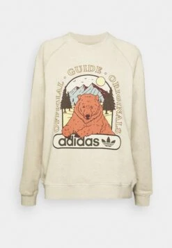 Adidas Originals Sweatshirt - Beige Melange -ASOS 8c00ed358e024da99d0f97989d7ec53a