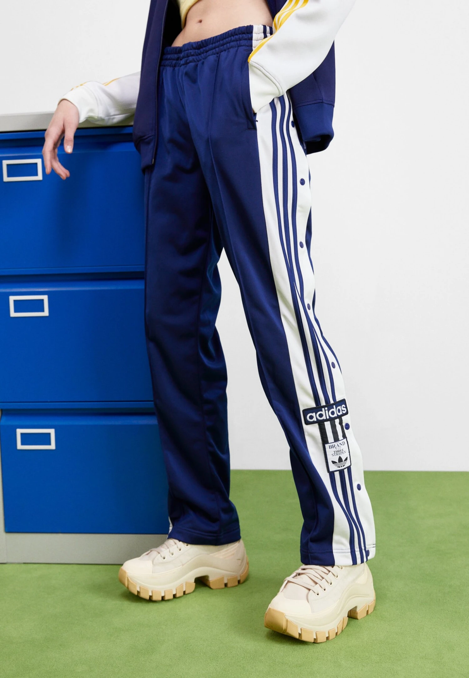 Adidas Originals Adicolor Classics Adibreak Trackpant - Pantalon De Survêtement - Dark Blue 1 Adidas Originals Adicolor Classics Adibreak Trackpant - Pantalon De Survêtement - Dark Blue