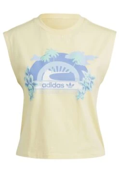 Adidas Originals Slvles Grfx - T-Shirt Imprimé - Almost Yellow -ASOS 8c9226534c944ed7991a4abaeff8e7e5