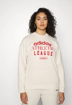 Adidas Originals Retro Luxury Crew - Sweatshirt - White -ASOS 8dffe8fd5f57432a866c80530c79db6a