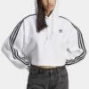 Adidas Originals Classics Crop - Sweatshirt - White
