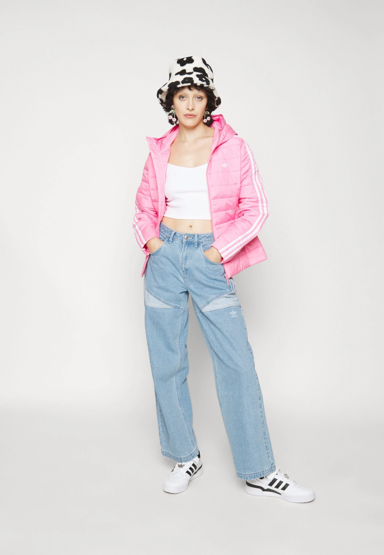 Adidas Originals Slim Padded Jacket - Veste Mi-Saison - Pink 5 Adidas Originals Slim Padded Jacket - Veste Mi-Saison - Pink – Image 5