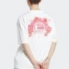 Adidas Originals Island Club Graphic - T-Shirt Imprimé - White